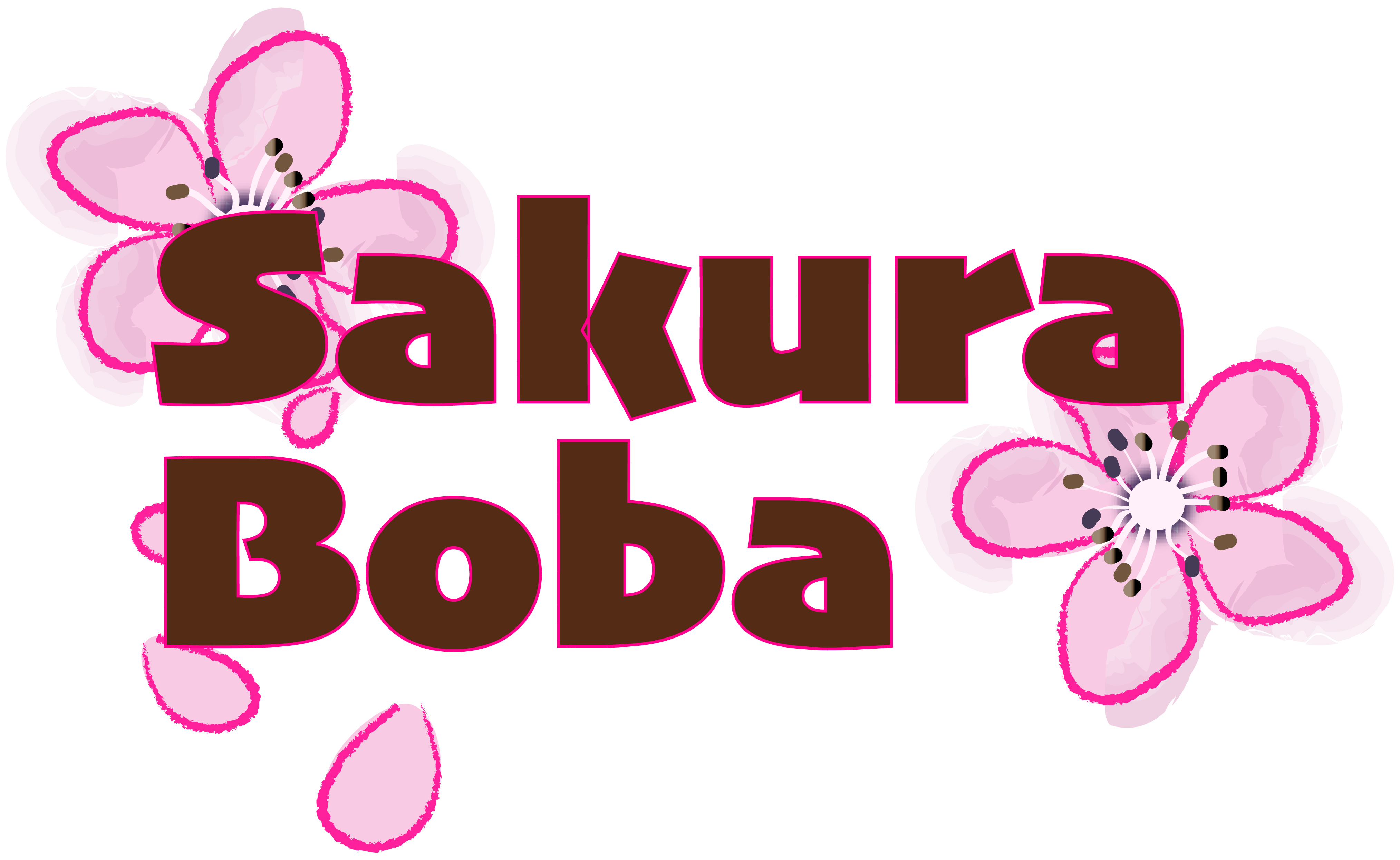 Sakura Boba Shop Logo